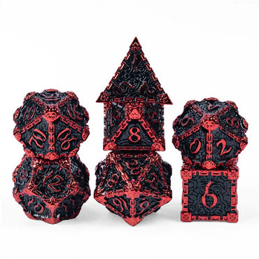 Dagger of Venom: Magma RPG Metal Dice Set