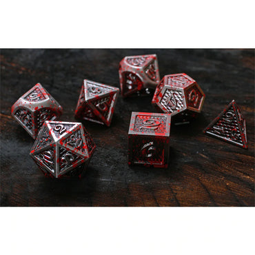 Dragon Slayer RPG Metal Dice Set