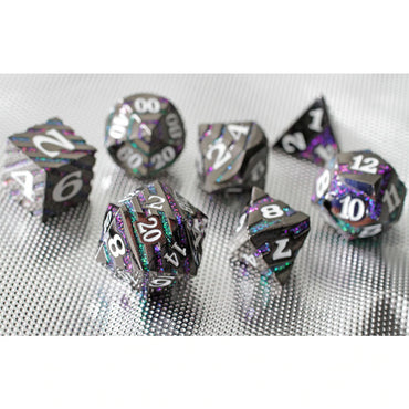 Eldritch Mystery RPG Metal Dice Set