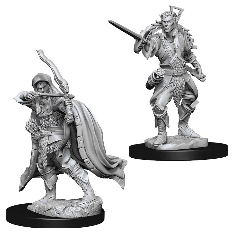 D&D Mini (W07): Male Elf Rogue