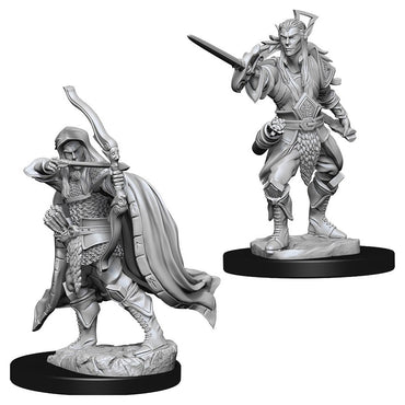 D&D Mini (W07): Male Elf Rogue