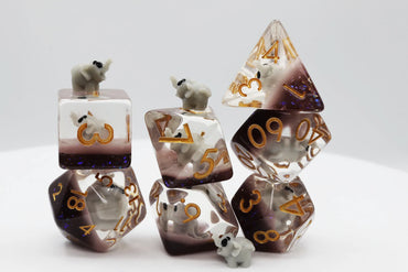RPG Dice Set: Elephants