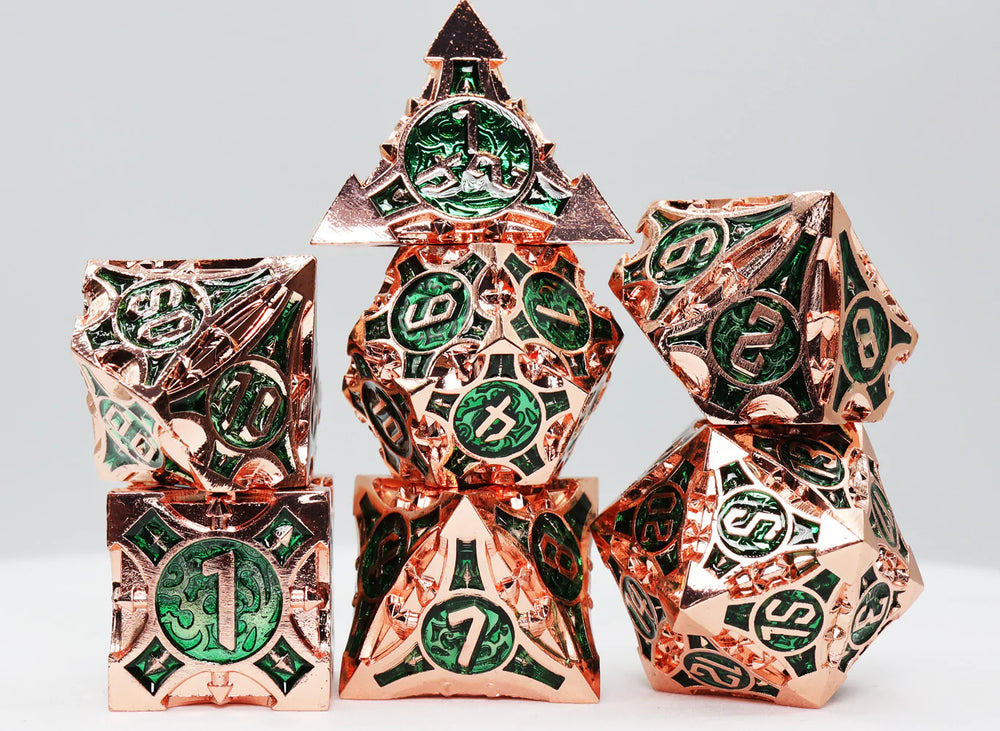 JUNGLE ARROW RPG METAL DICE SET