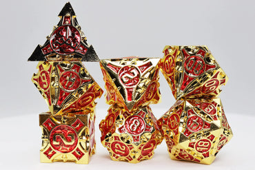ROYAL RUBY ARROW RPG METAL DICE SET