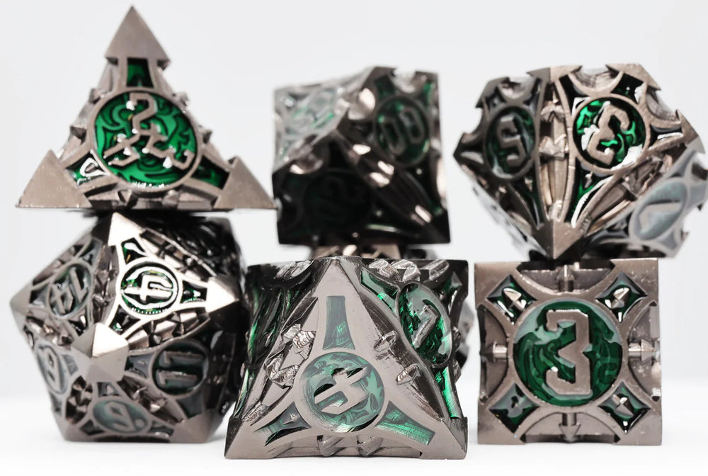 SWAMP ARROW RPG METAL DICE SET