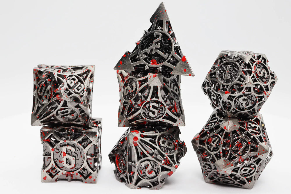 VAMPIRIC ARROW RPG METAL DICE SET