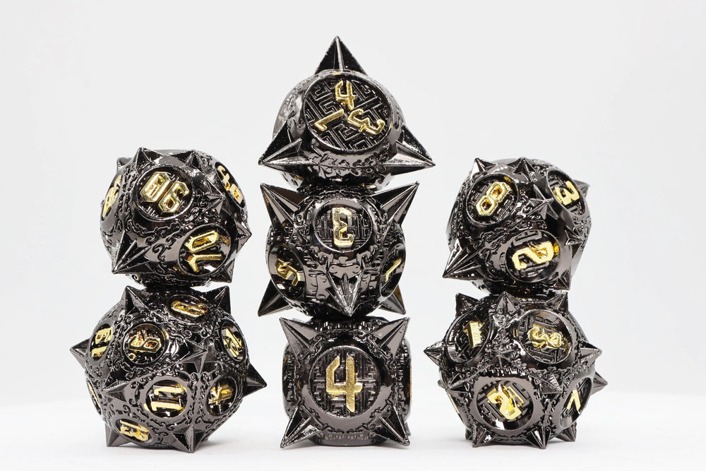 Meteor Storm RPG Metal Dice Set