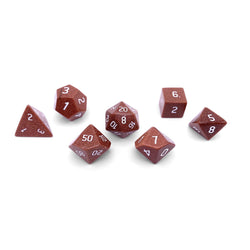 Gemstone Dice: Gold Sand Stone