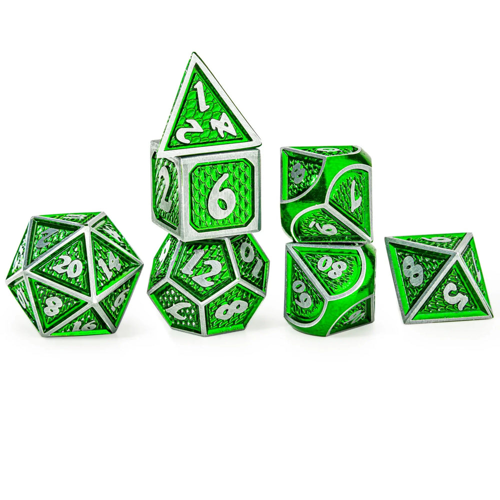 Behemoth Metal Dice: Brushed Green