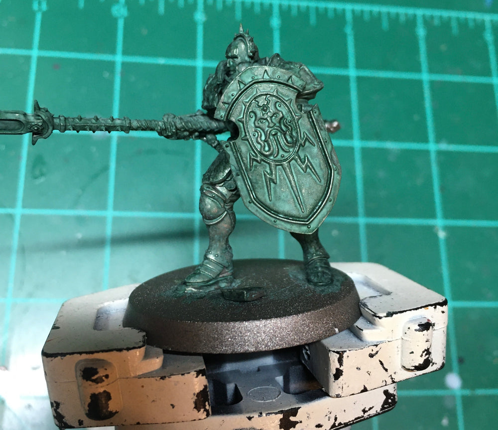 Dirty Down Effect Paint: Verdigris