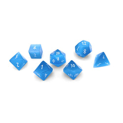Gemstone Dice: Aquamarine Cat's Eye