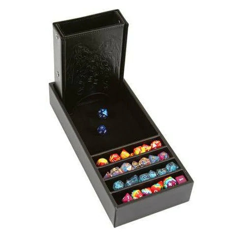 Citadel Dice Tower and Tray: Black