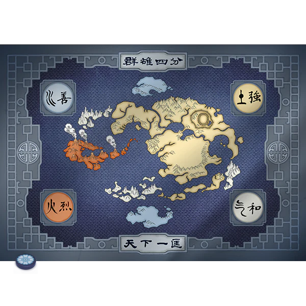 Avatar Legends RPG: Cloth Map & Pai Sho Tile