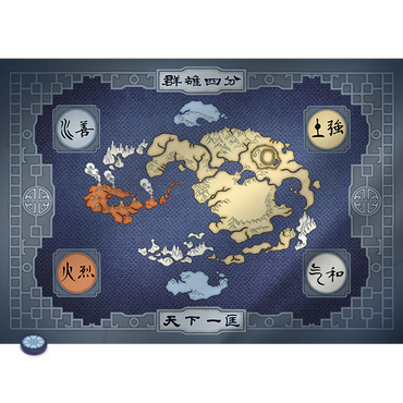 Avatar Legends RPG: Cloth Map & Pai Sho Tile