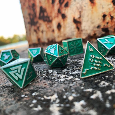 Norse Foundry Metal Dice Medusa's Gaze