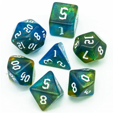 Nature Elemental RPG Dice Set