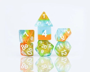 Sirius Dice: Celestial, Ocean Dusk Dice Set