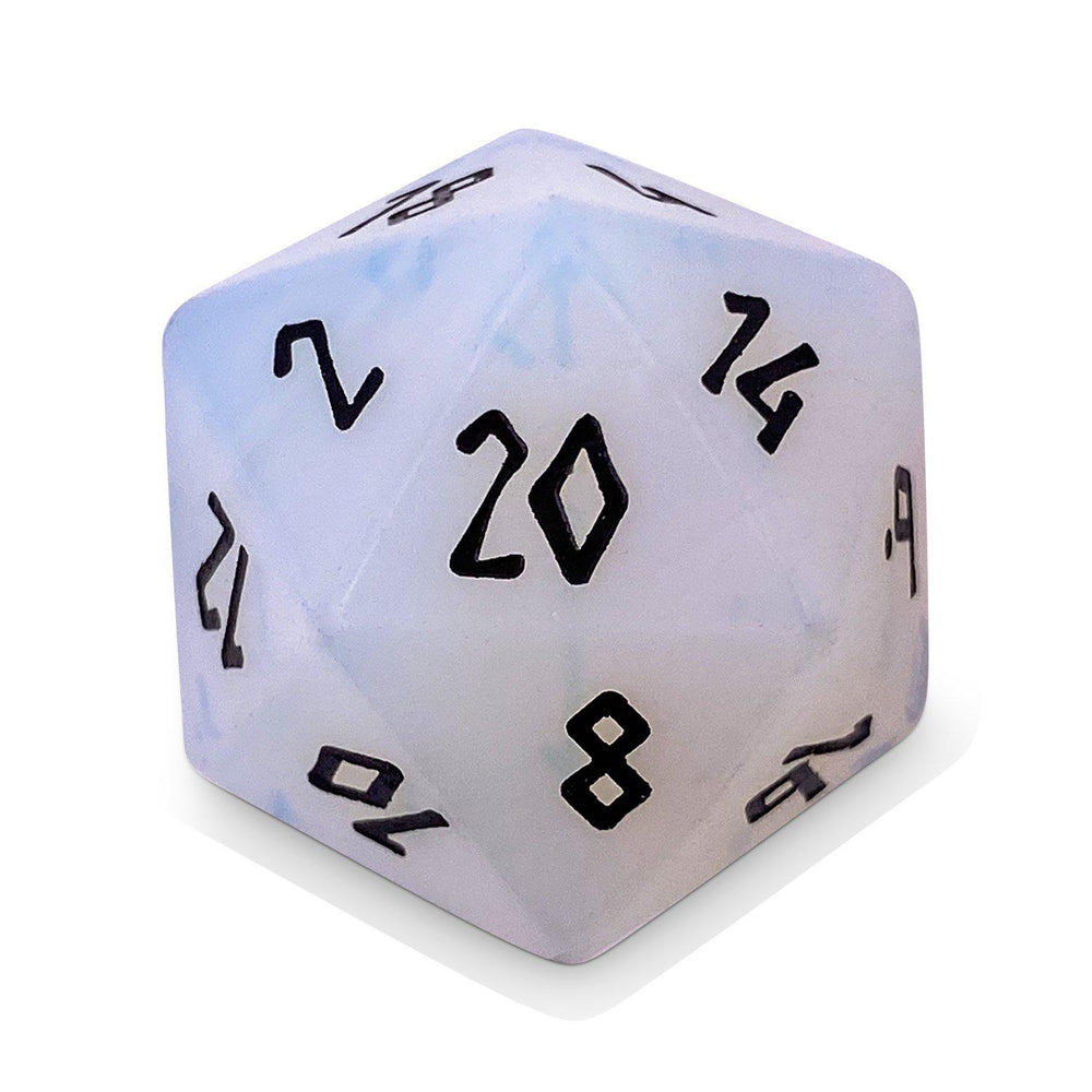 Gemstone Dice: Opalite Single D20