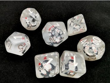 Penguin RPG Dice Set