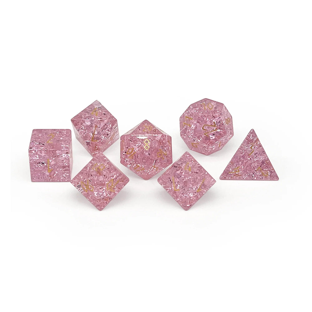 Gemstone Dice: Shattered Tourmaline Zircon