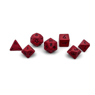 Norse Foundry: Ceramic Dice (Red)