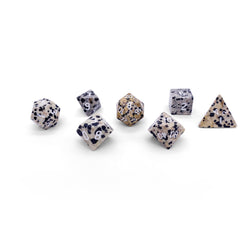 Gemstone Dice: Dalmation Jasper