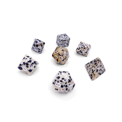 Gemstone Dice: Dalmation Jasper