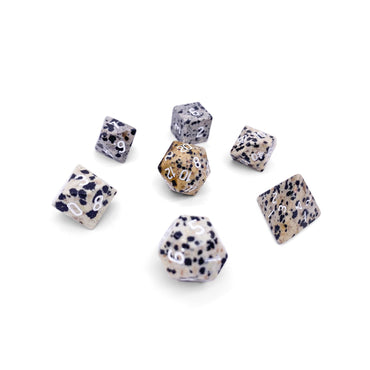 Gemstone Dice: Dalmation Jasper