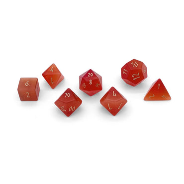 Gemstone Dice: Ruby Cat's Eye