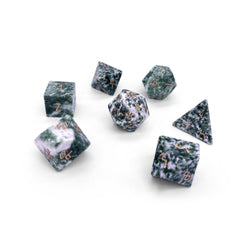 Gemstone Dice: Tree Agate