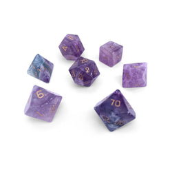 Gemstone Dice: Purple Fluorite