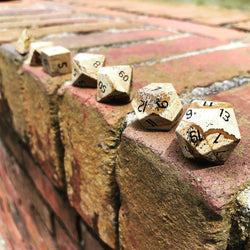 Gemstone Dice: Picture Jasper