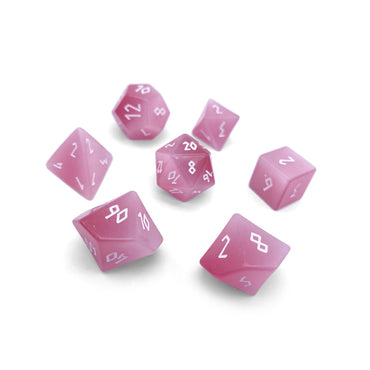 Gemstone Dice: Pink Cat's Eye