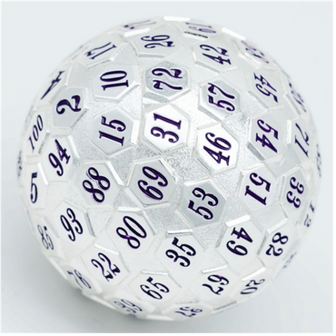 45mm Metal D100 - Platinum with Purple