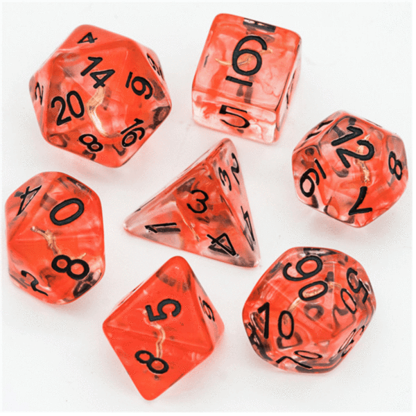 Rogue's Dagger Class RPG Dice Set