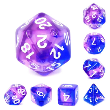 Indigo Sea RPG Dice Set