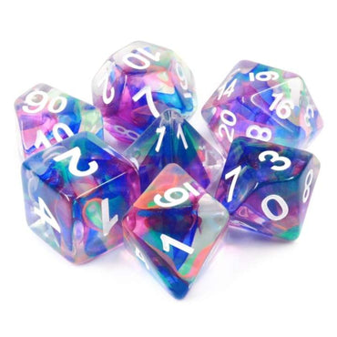 Fairy's Tail Ribbon RPG Dice Set