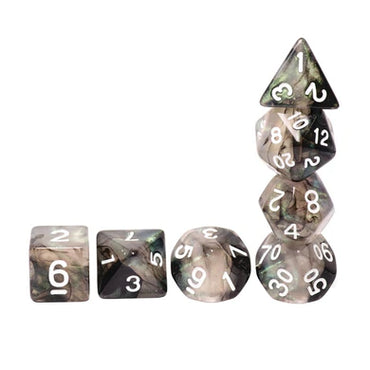 Glow in the Dark Storm Chaser RPG Dice Set