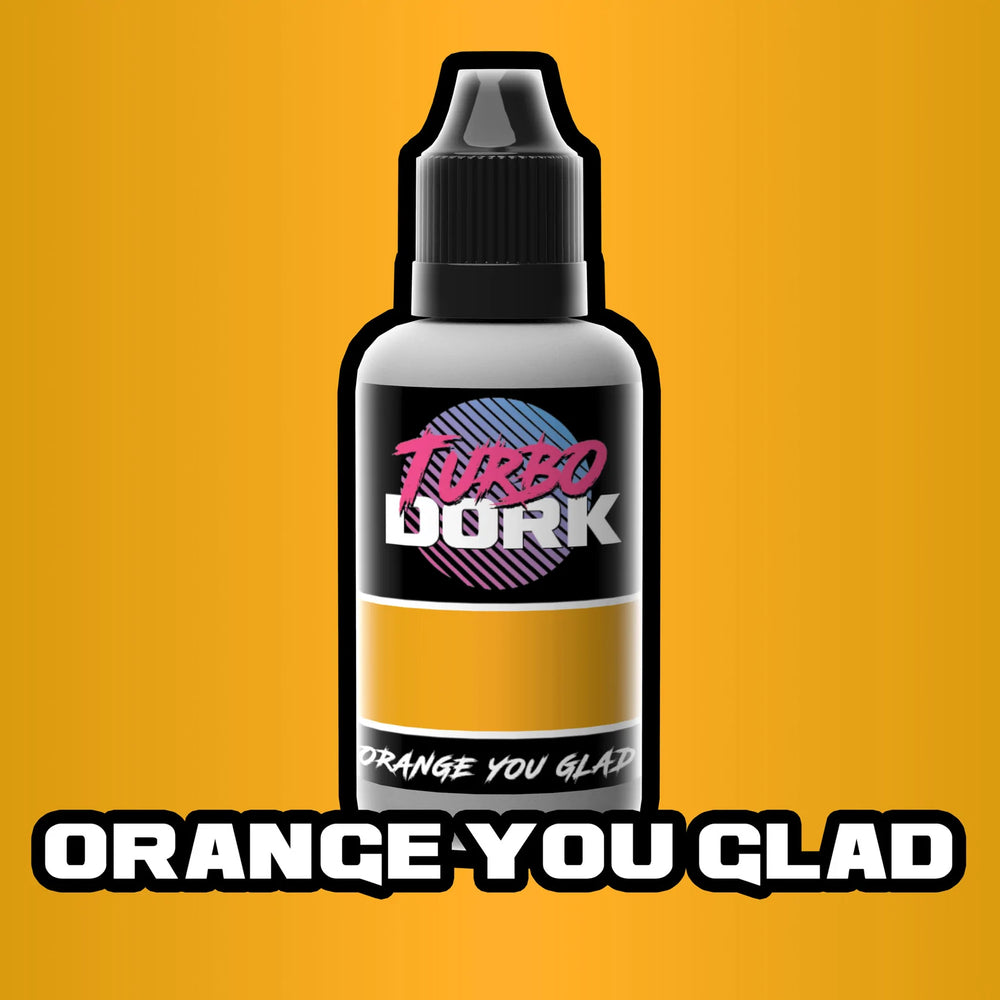 Turbo Dork Metallic Paint: Orange You Glad