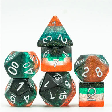 Tangerine Tree RPG Dice Set