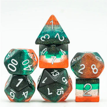 Tangerine Tree RPG Dice Set