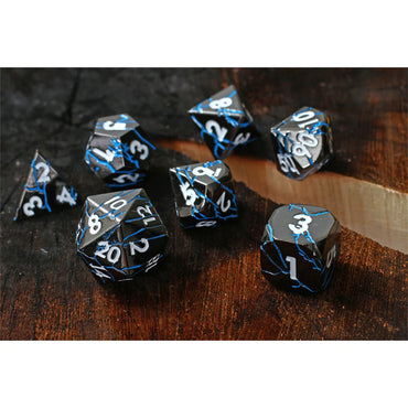 Tempest Magus RPG Metal Dice Set