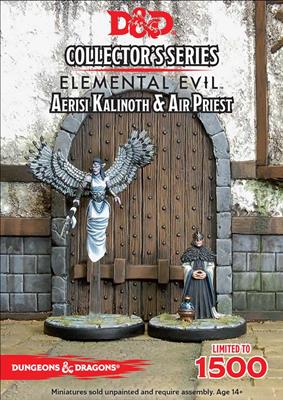 D&D Collector's Series - Aerisi Kalinoth & Air Priest Minis