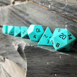 Gemstone Dice: Turquoise