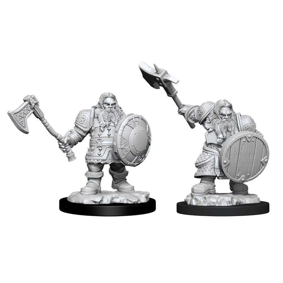 D&D Mini (W11): Male Dwarf Fighter