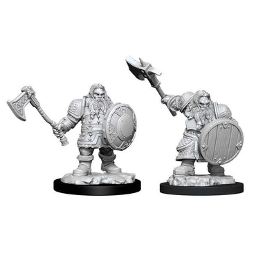 D&D Mini (W11): Male Dwarf Fighter