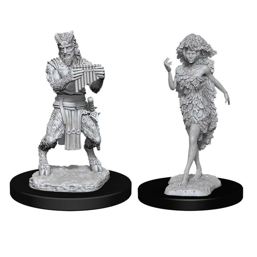 D&D Mini (W11): Satyr & Dryad