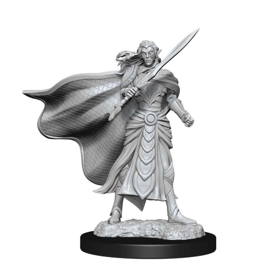 MTG Mini (W02): Elf Fighter & Cleric