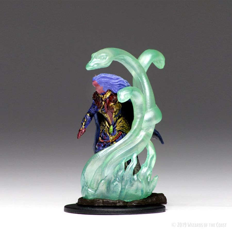 D&D Premium Painted Mini: Female Tiefling Sorcerer