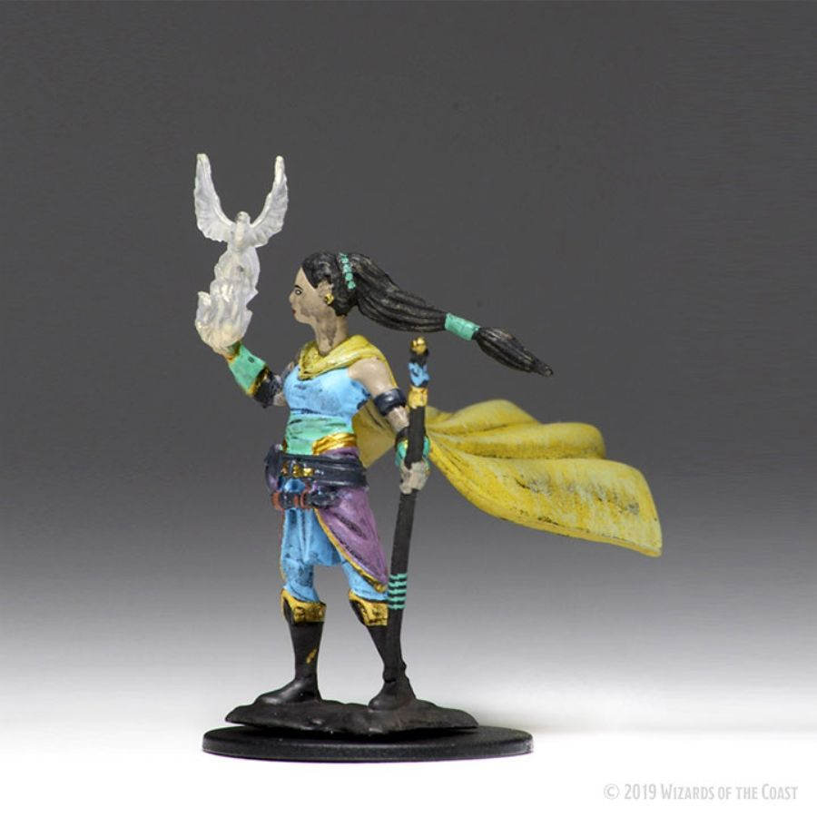 D&D Premium Painted Mini: Female Elf Druid